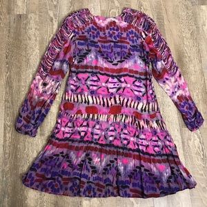 Anthropologie Chloe Oliver Batik Swing Dress